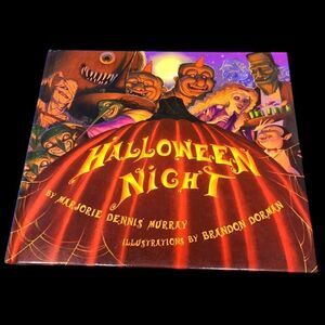 Halloween Night Hardbound Book For Kids Ages 5-9 Gorgeous Artwork Rhyming Text‎